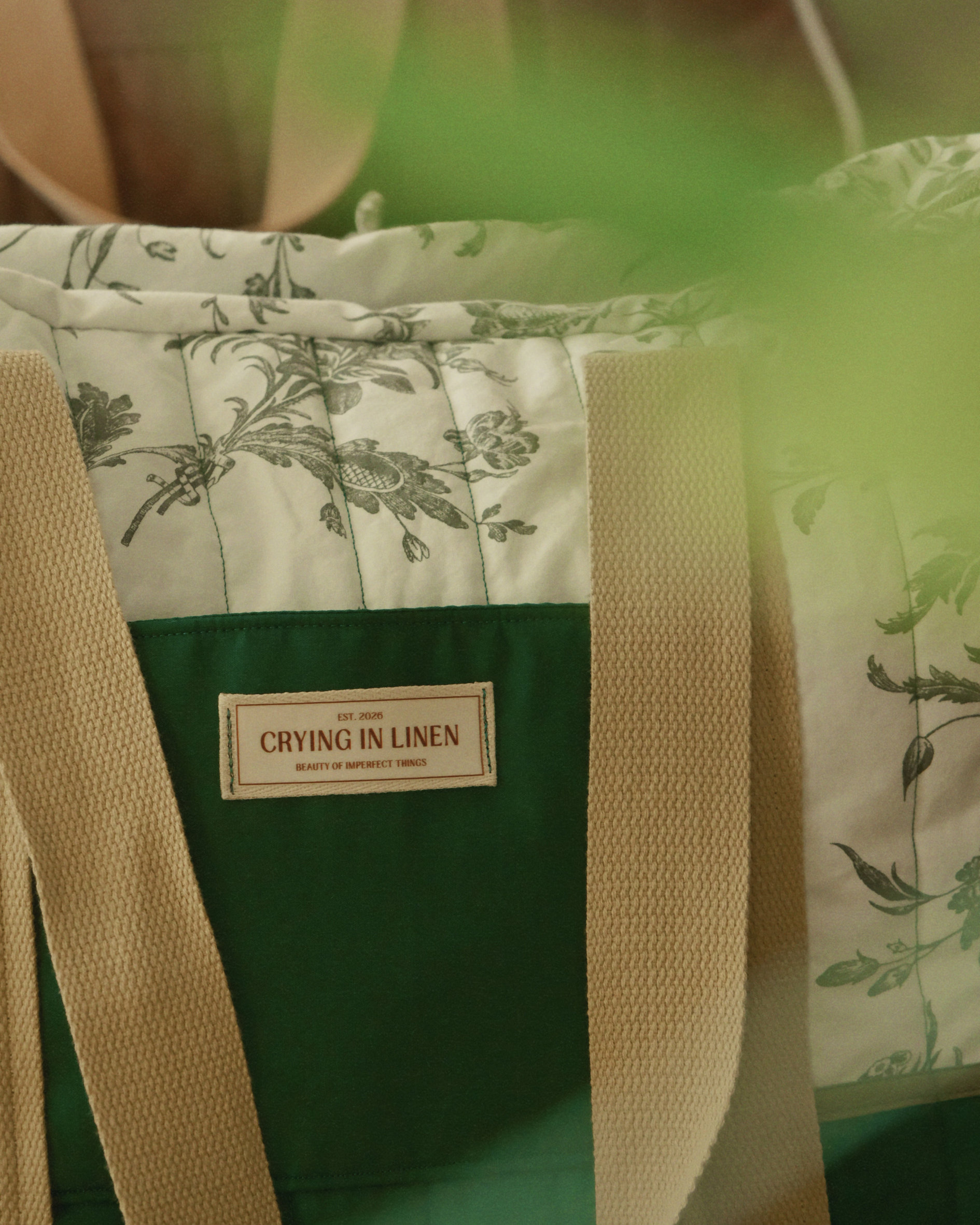 A Toile Bag for a French Exit