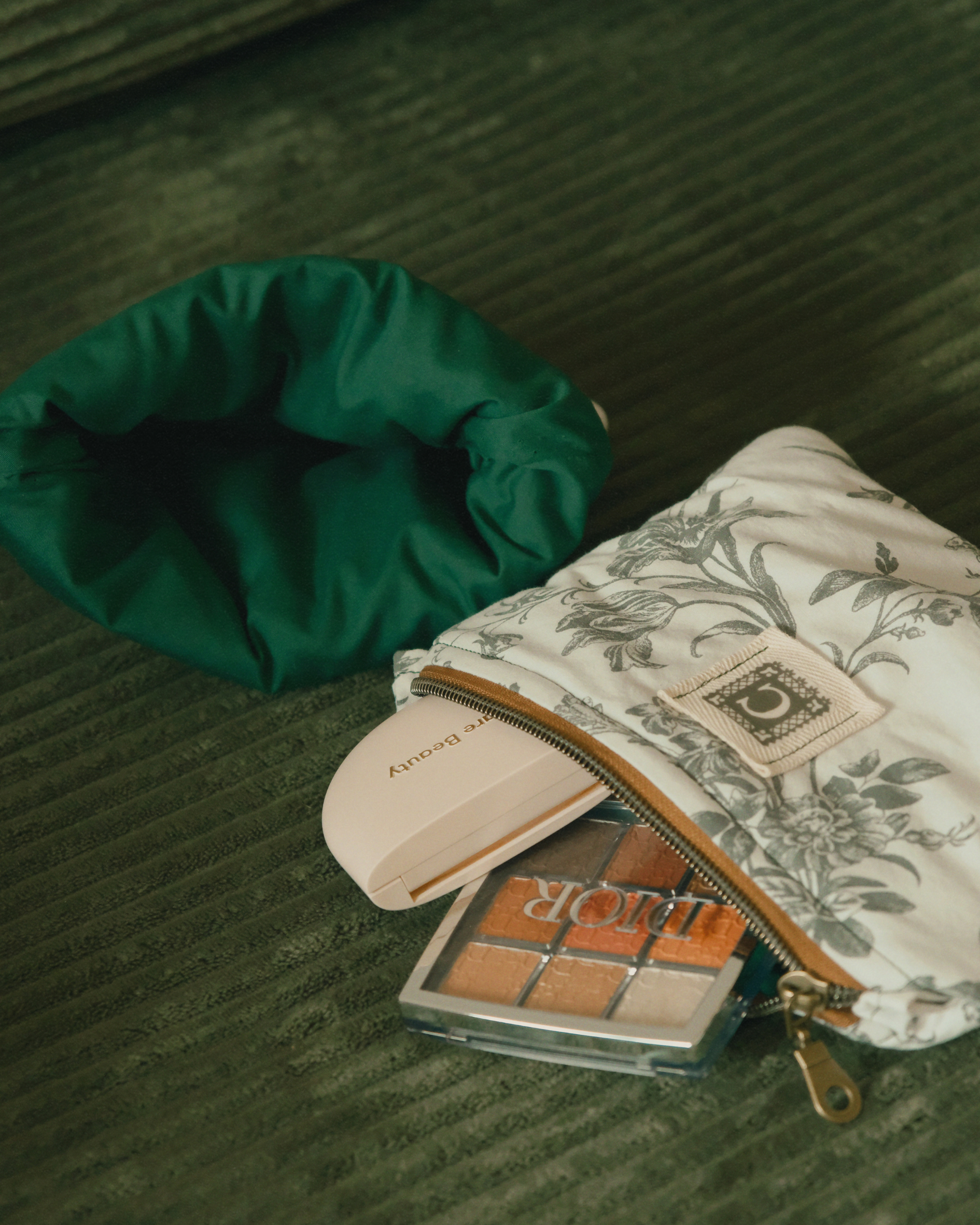 A Tiny Treasury: Toile Mini Pouch