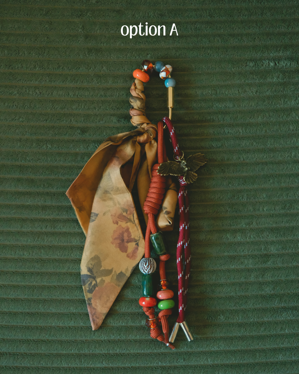 Knot & Bead | Bag Charm