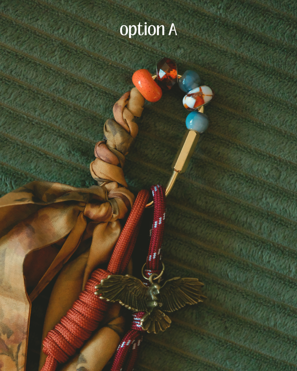 Knot & Bead | Bag Charm
