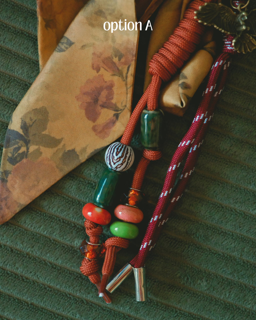 Knot & Bead | Bag Charm
