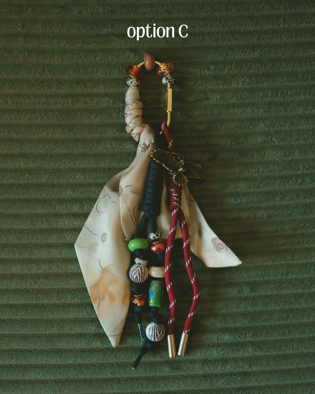 Knot & Bead | Bag Charm
