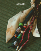 Knot & Bead | Bag Charm