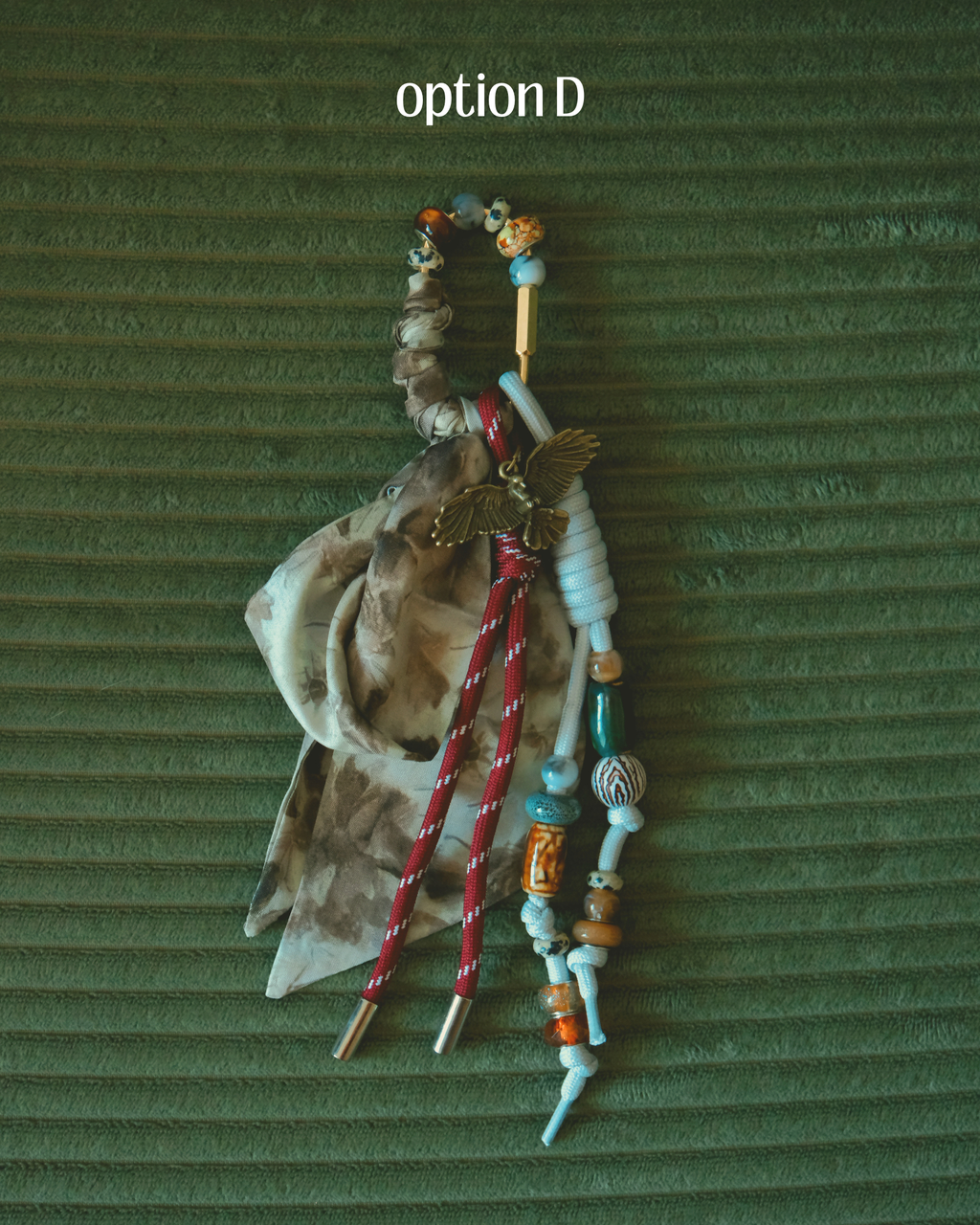 Knot & Bead | Bag Charm