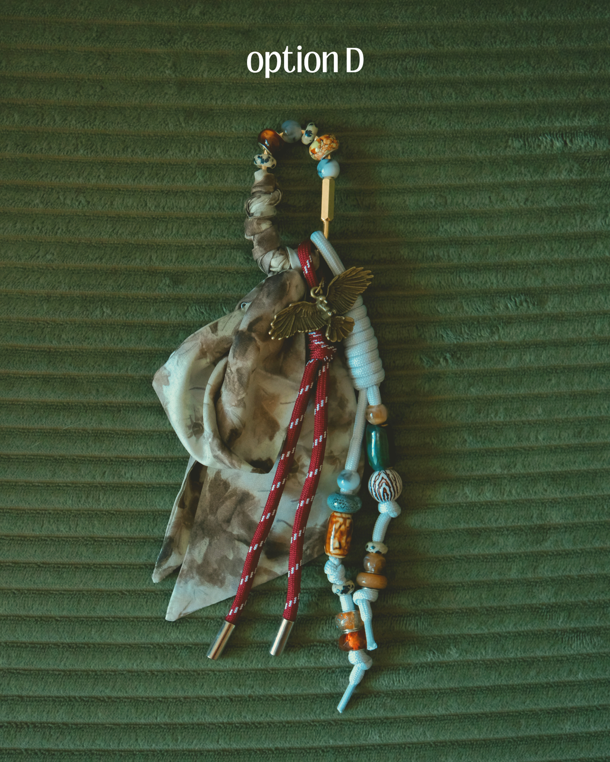 Knot & Bead | Bag Charm