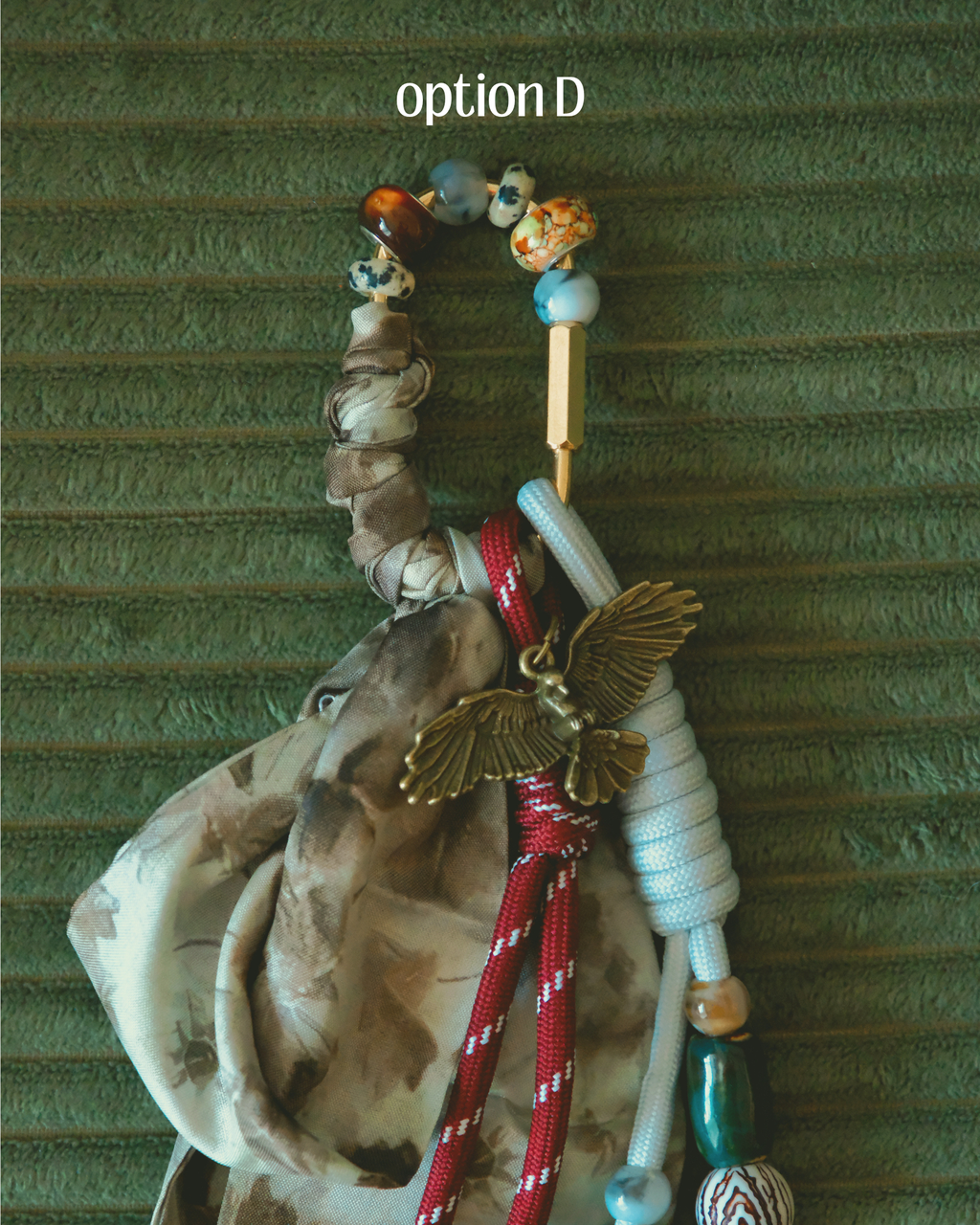 Knot & Bead | Bag Charm