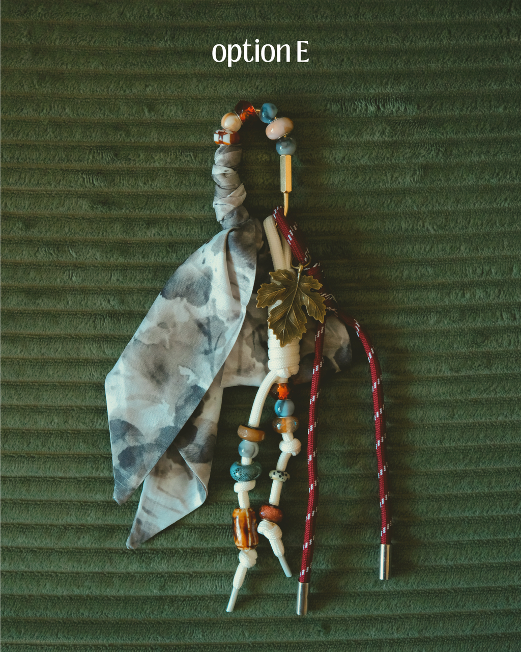 Knot & Bead | Bag Charm
