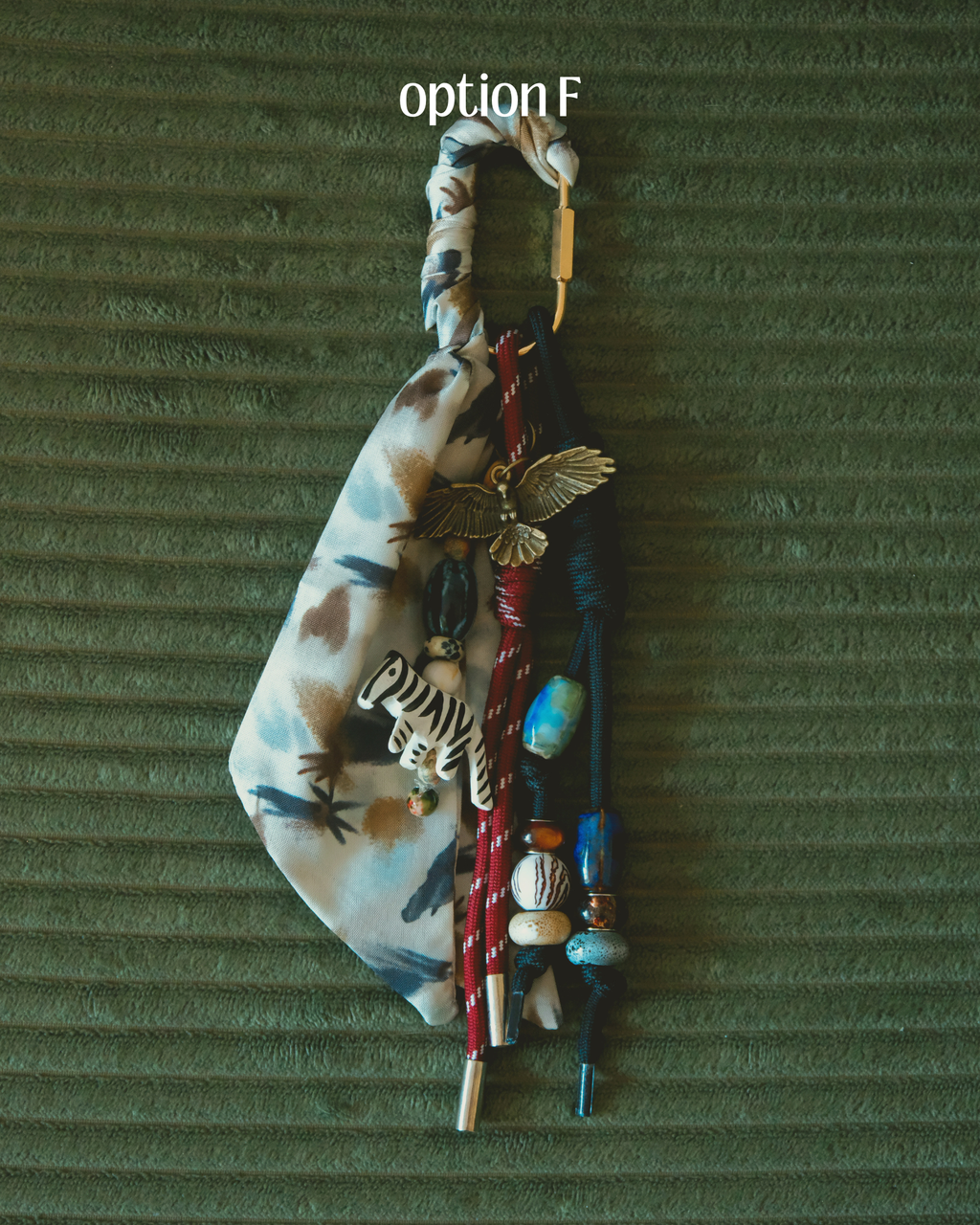 Knot & Bead | Bag Charm