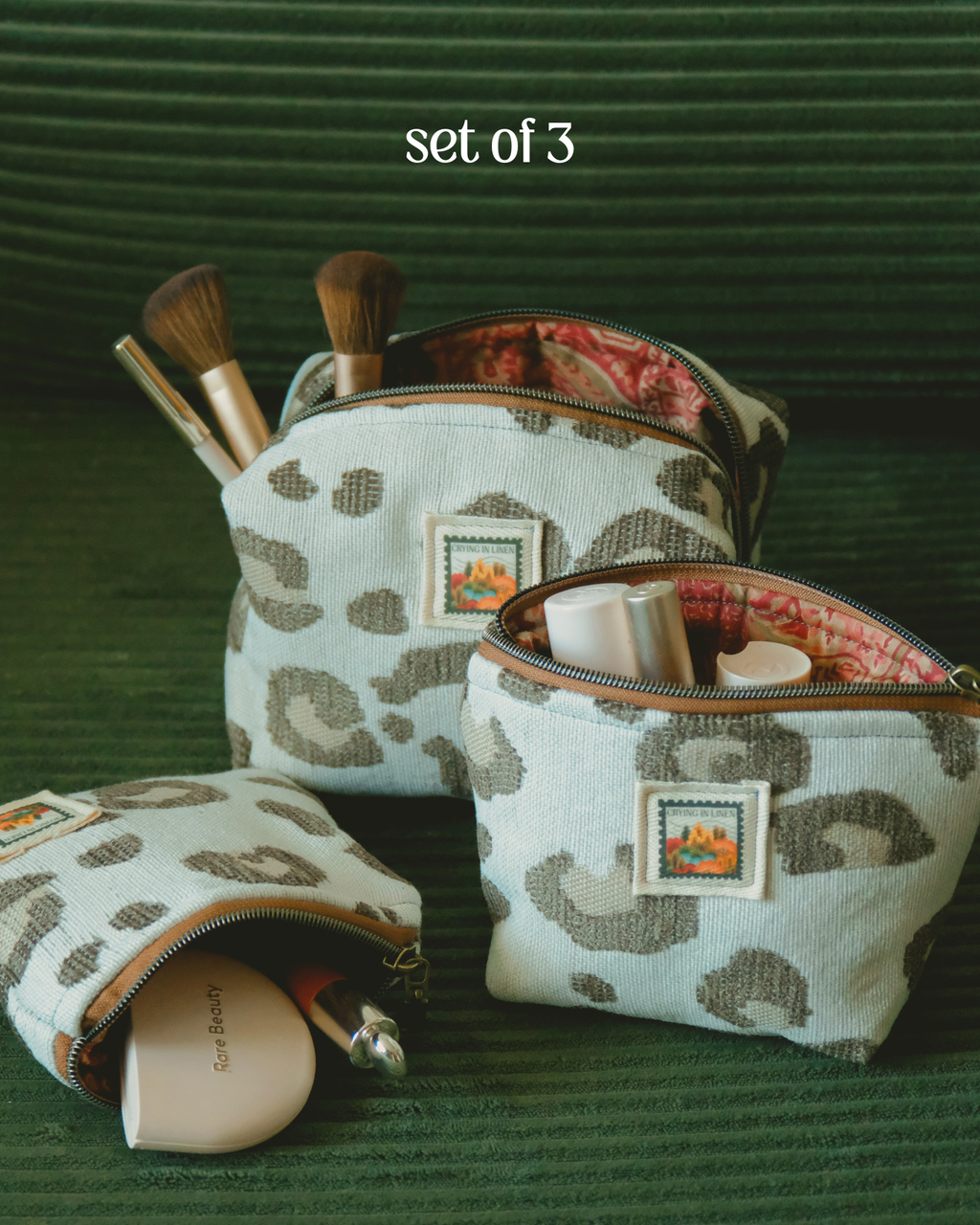 The Snow Leopard | Pouch Trio