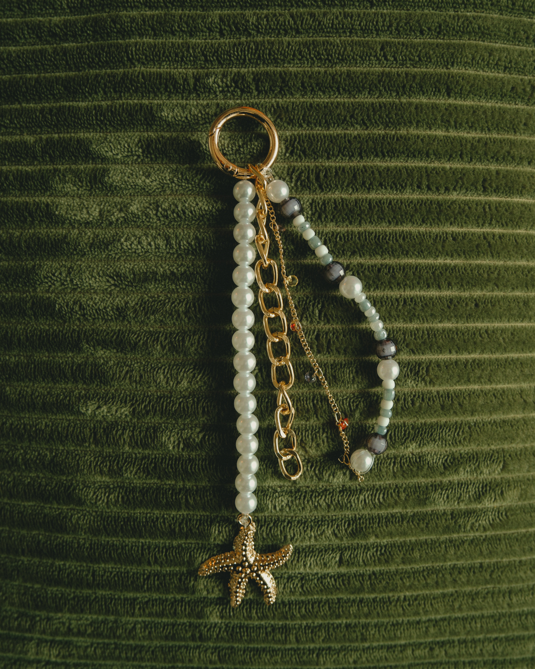 The Coastal Pearl | Bag Charm