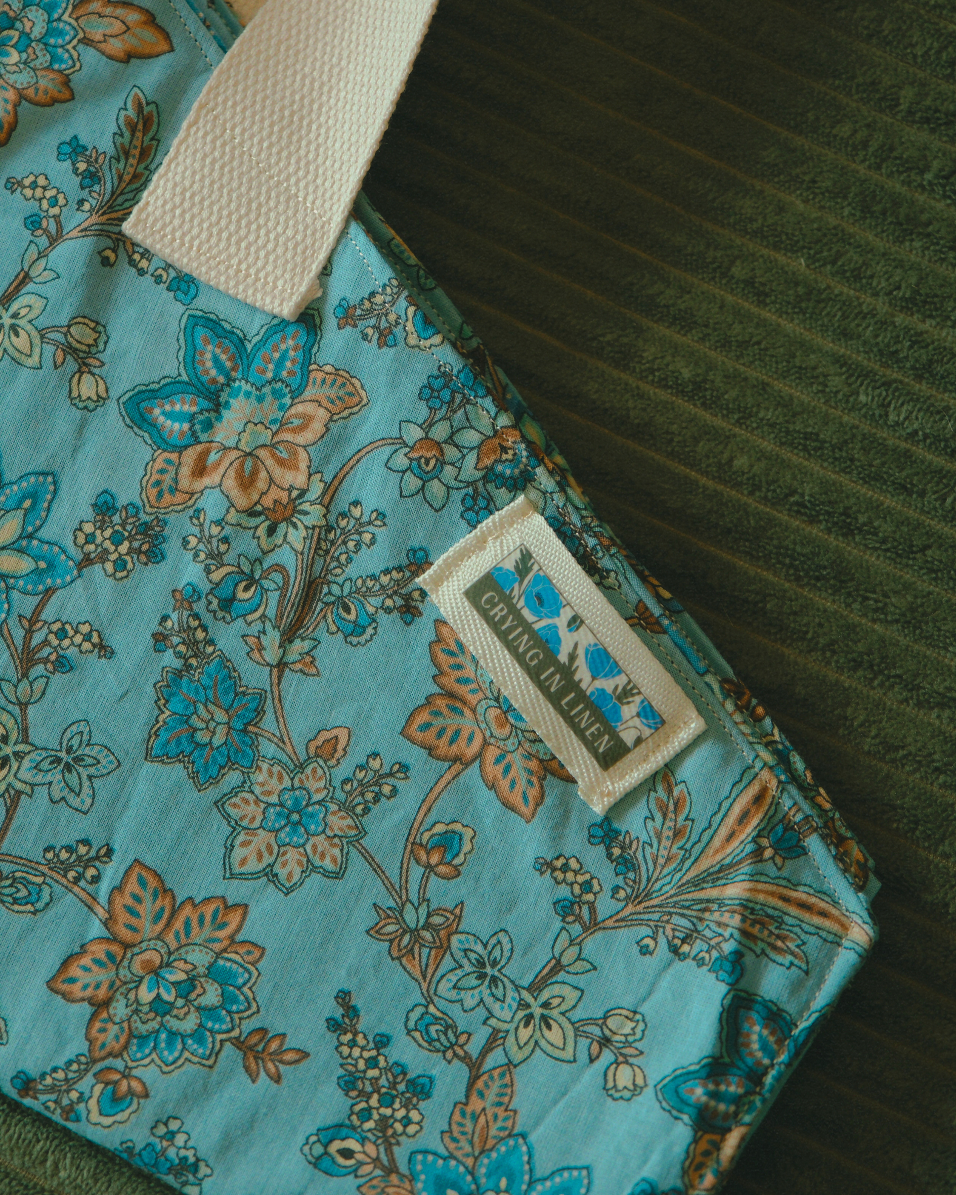 Blue Riviera | Flower Bag