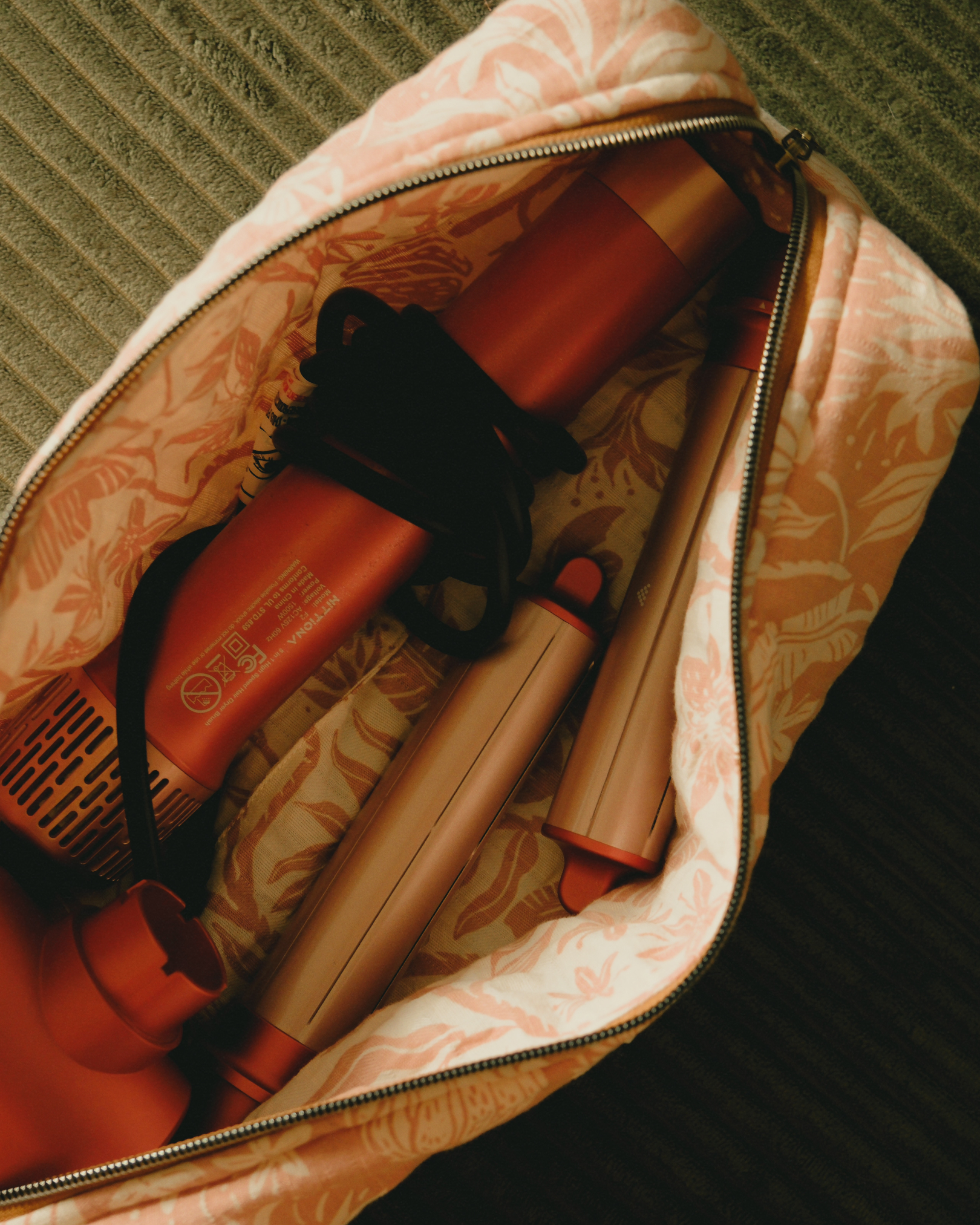 Tropical Blush | Hair Tools Bag