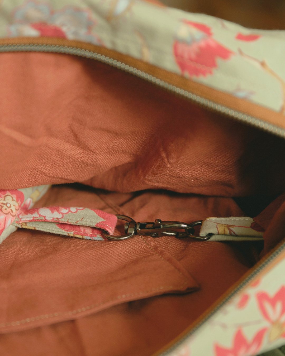 Crying In Linen Bag: Cottagecore Floral