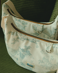 Toile de Jouy Crescent | Crossbody Bag