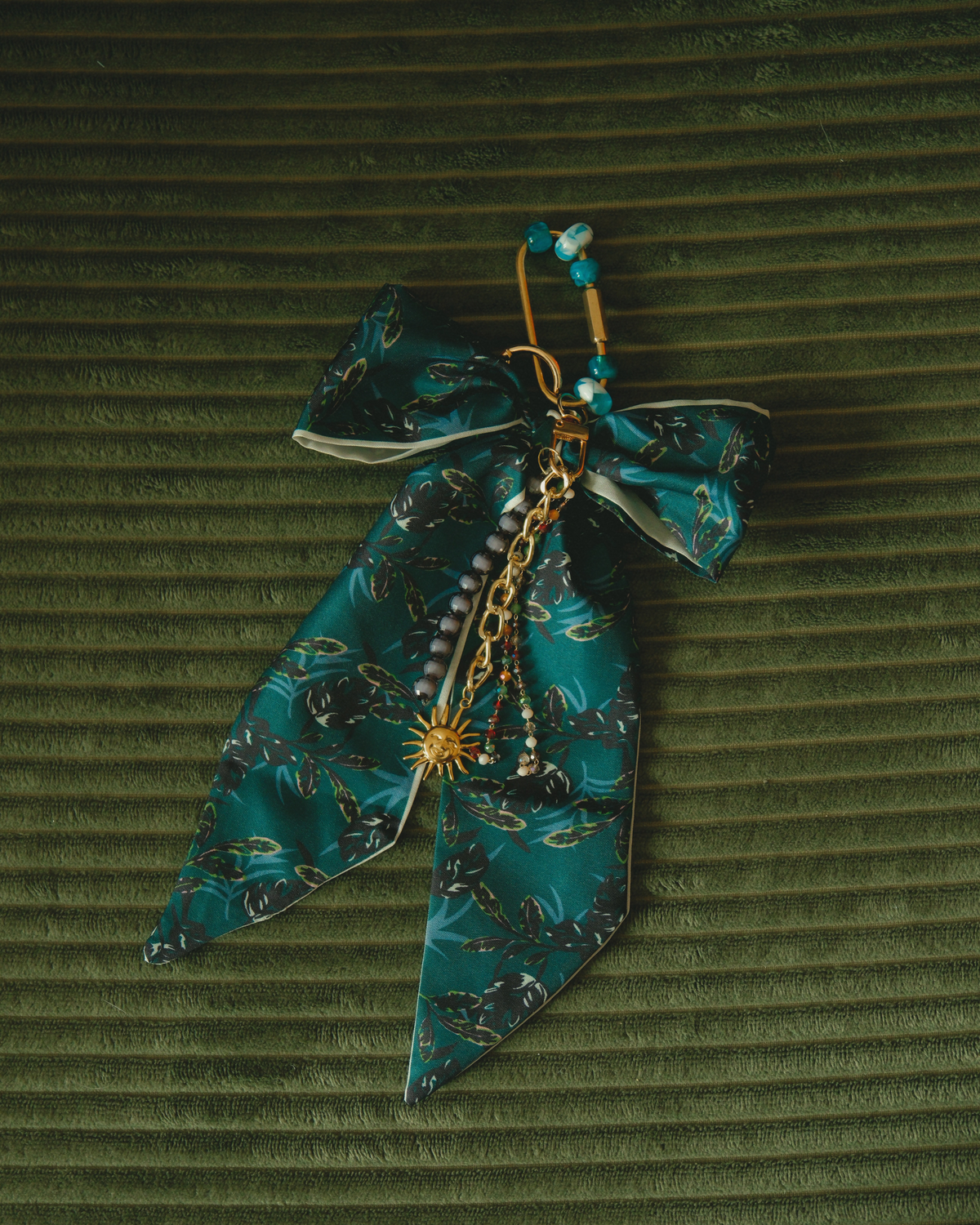 The Midnight Botanical | Bag Charm