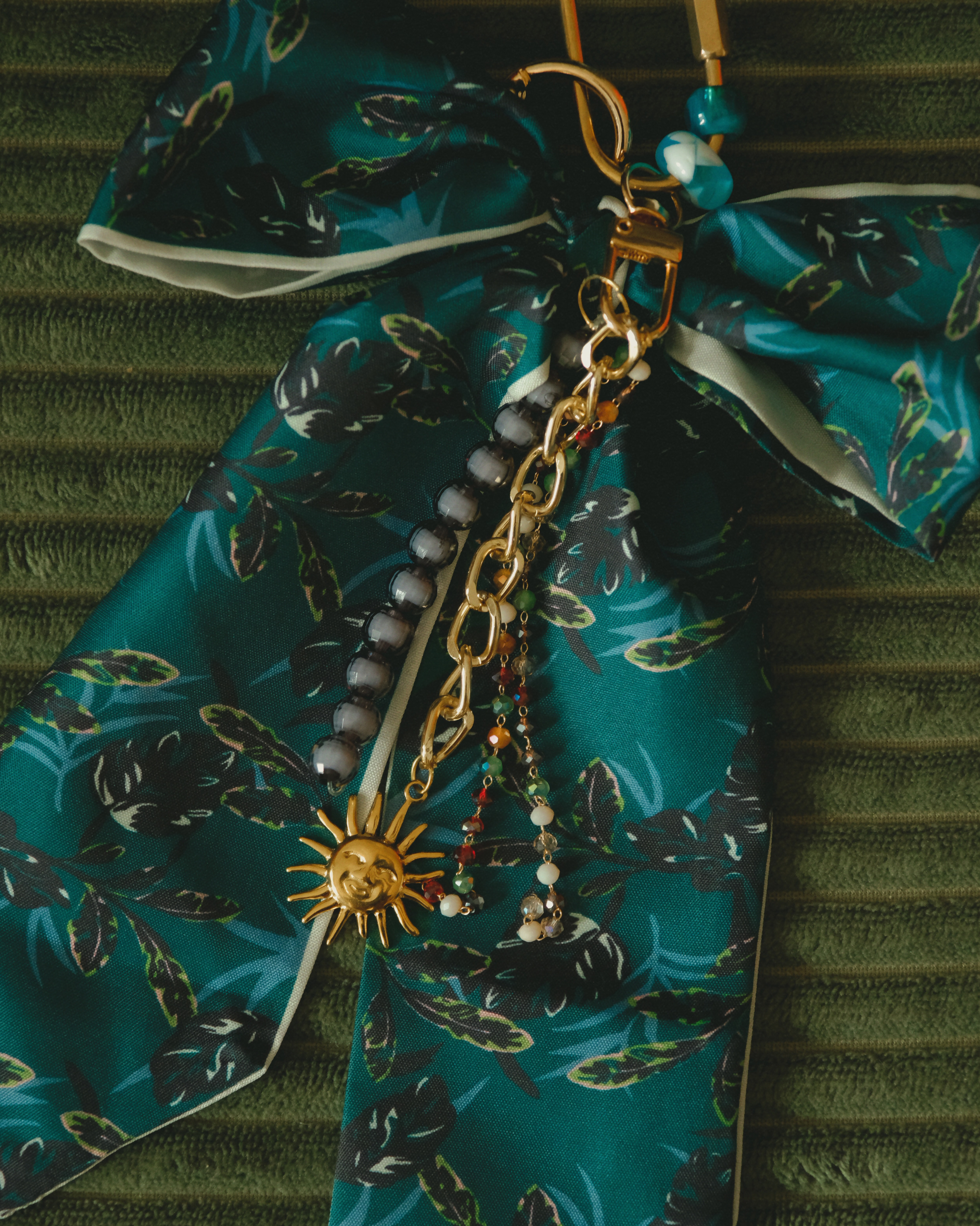 The Midnight Botanical | Bag Charm