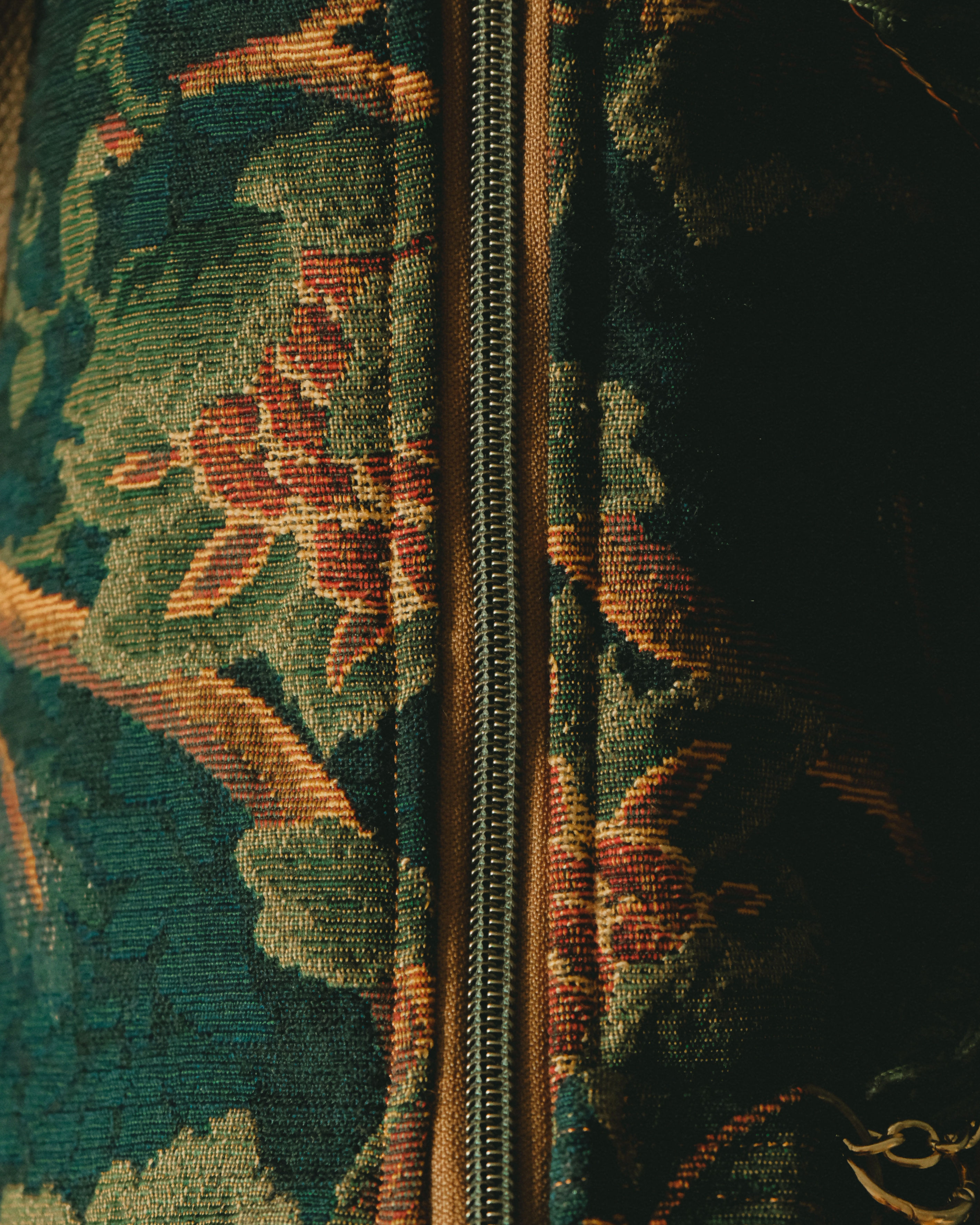 Midnight Tapestry Crescent | Crossbody Bag