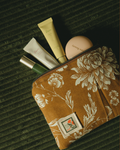A Tiny Treasury: Mustard Dahlia Mini Pouch