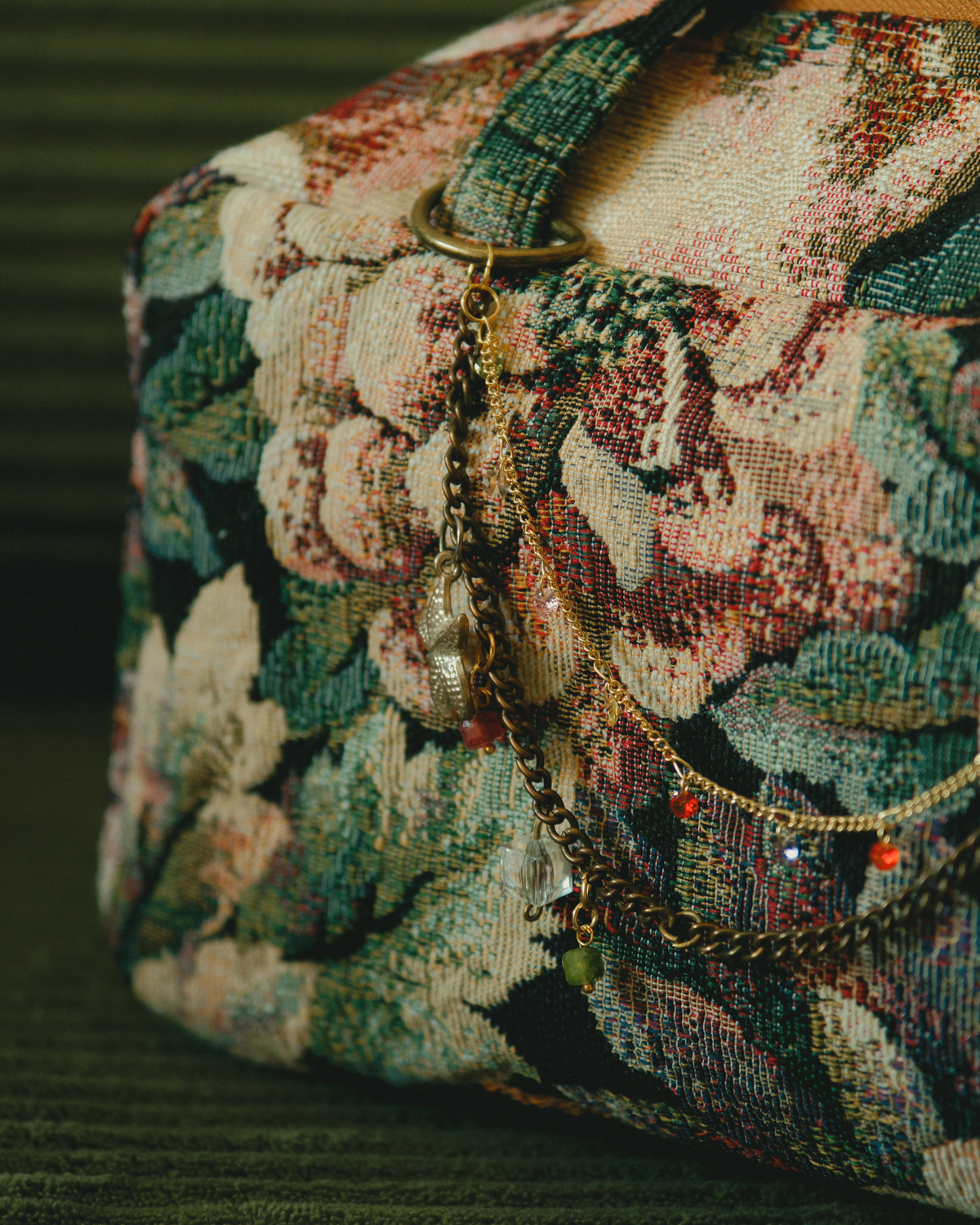 Midnight Bloom | Bowler Bag