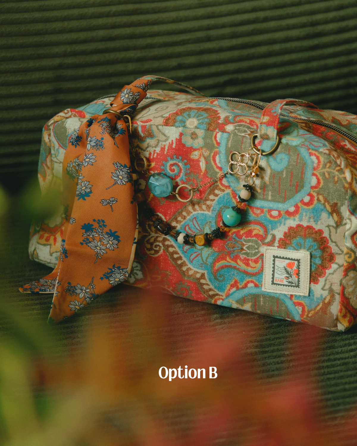 Bohemian Paisley | Bowler Bag