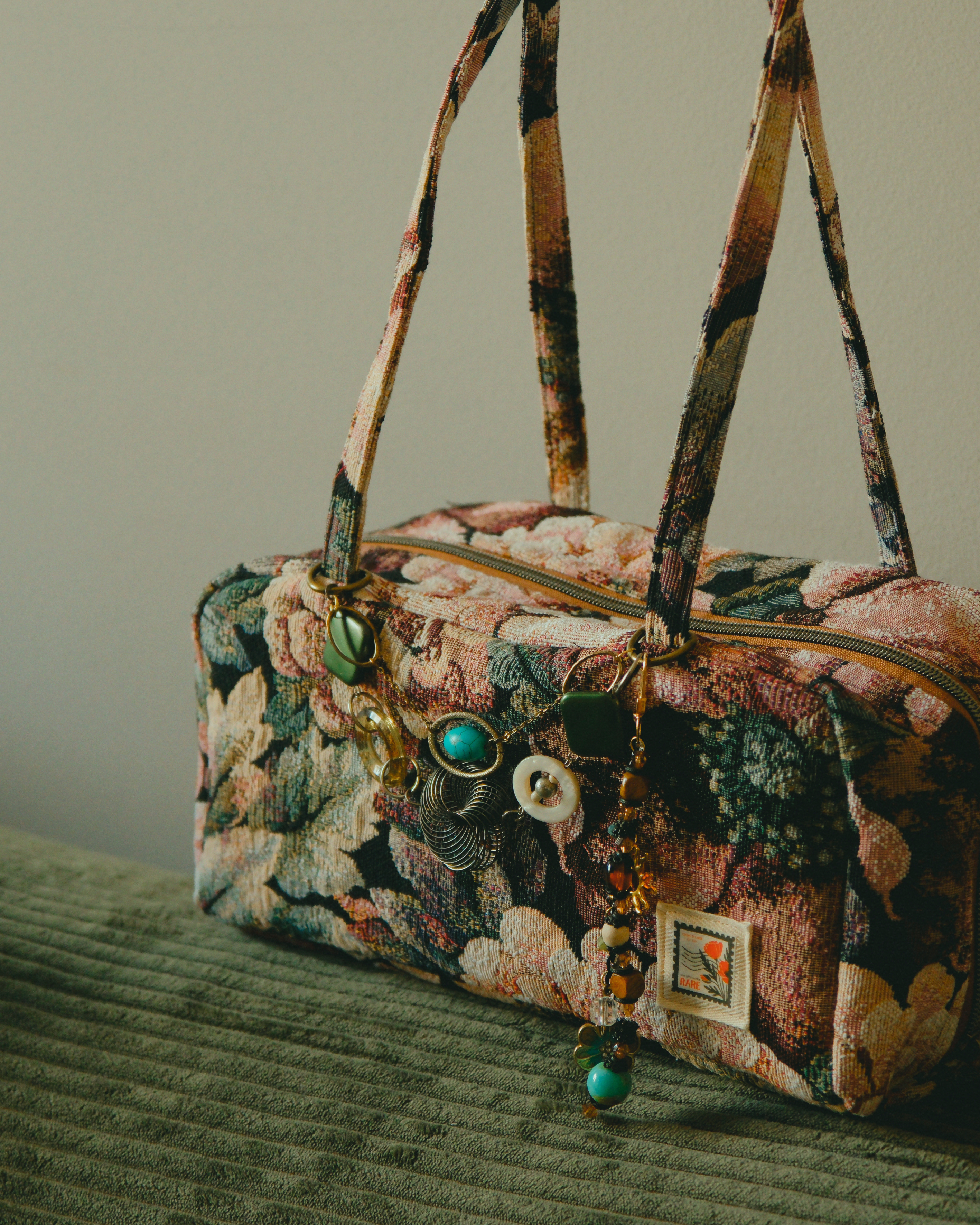 Midnight Bloom | Bowler Bag