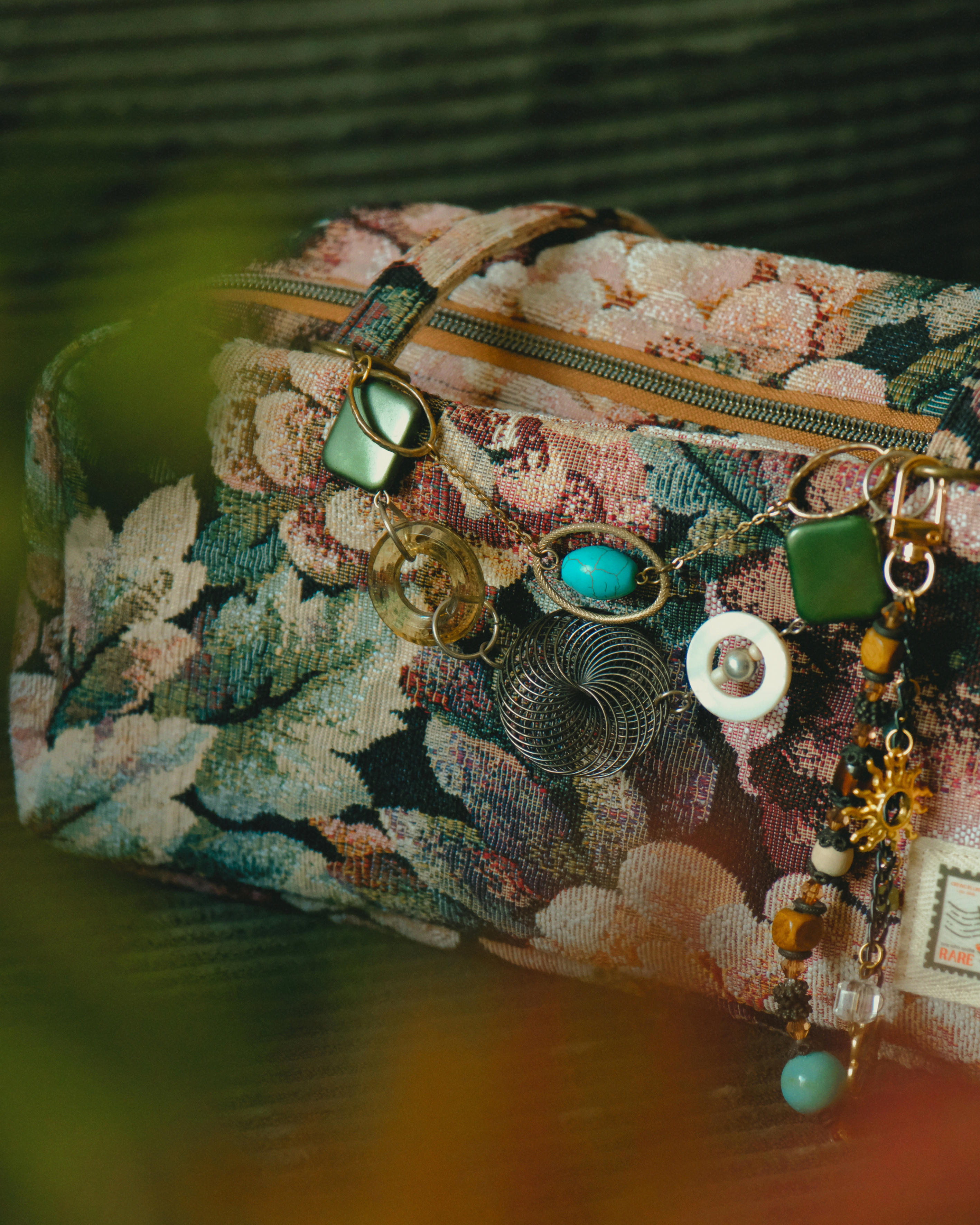 Midnight Bloom | Bowler Bag