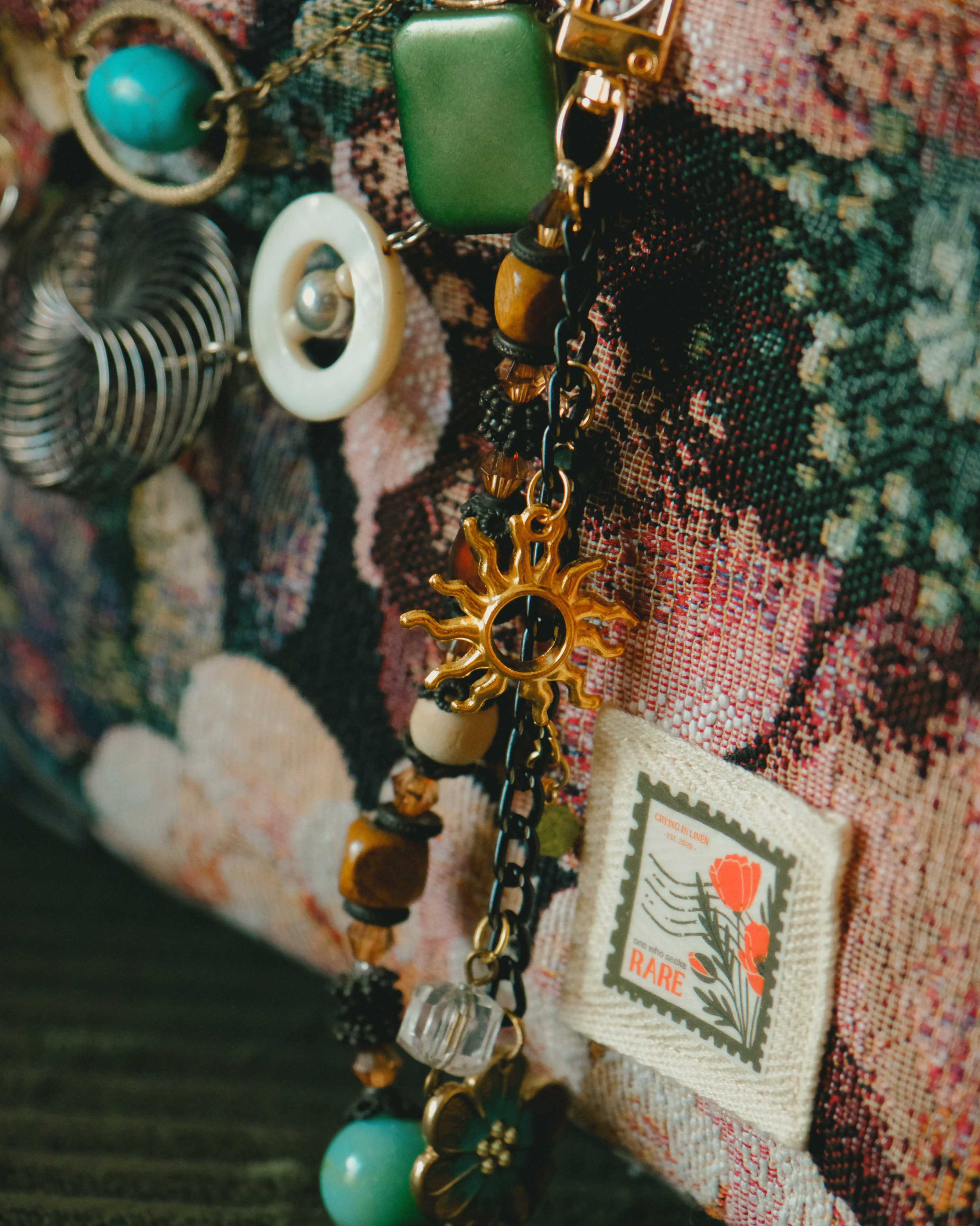 Midnight Bloom | Bowler Bag
