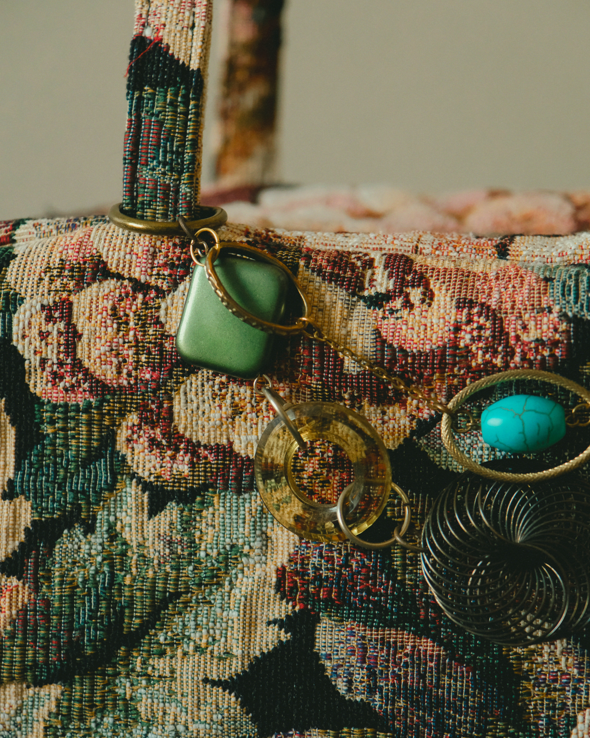 Midnight Bloom | Bowler Bag