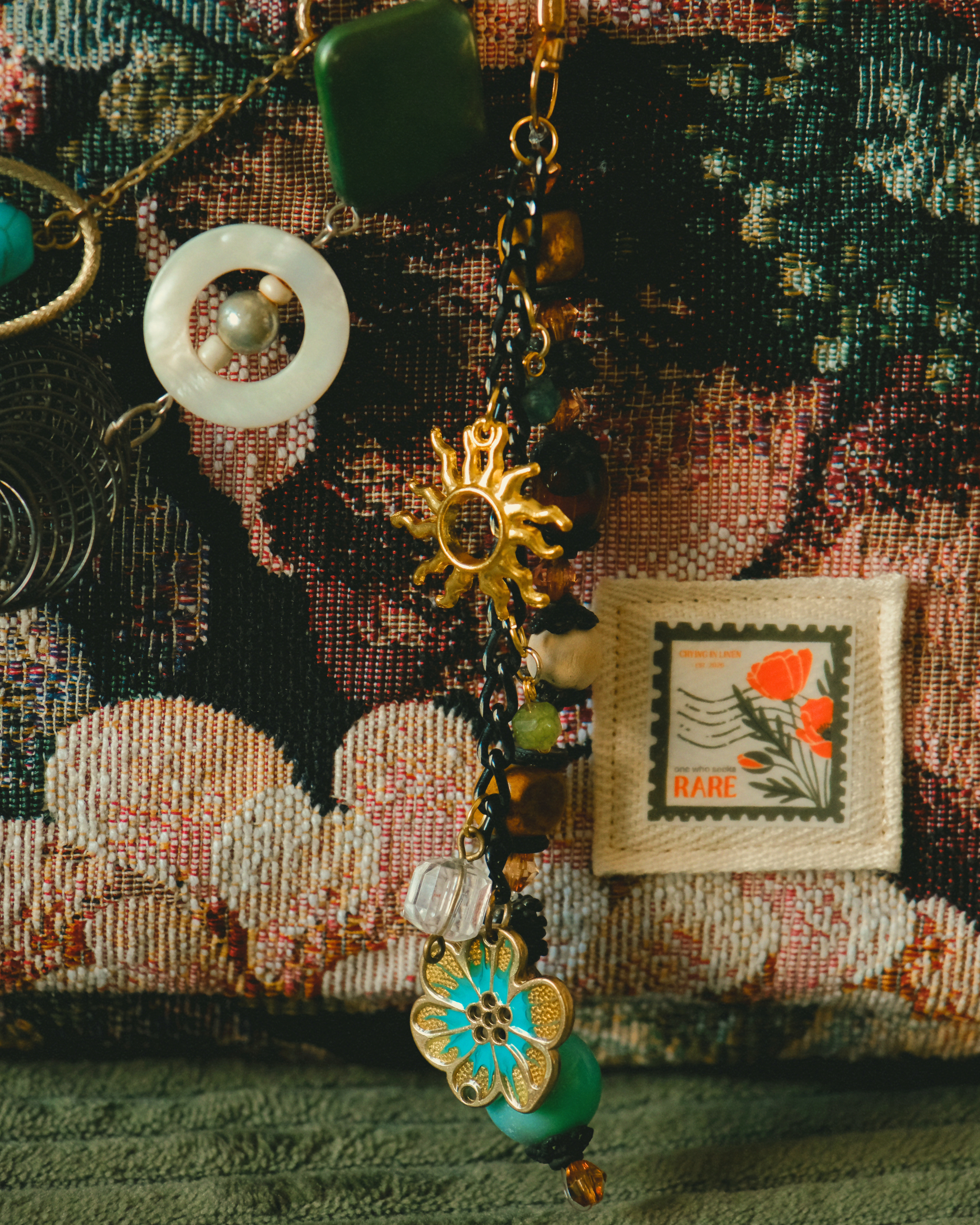 Midnight Bloom | Bowler Bag