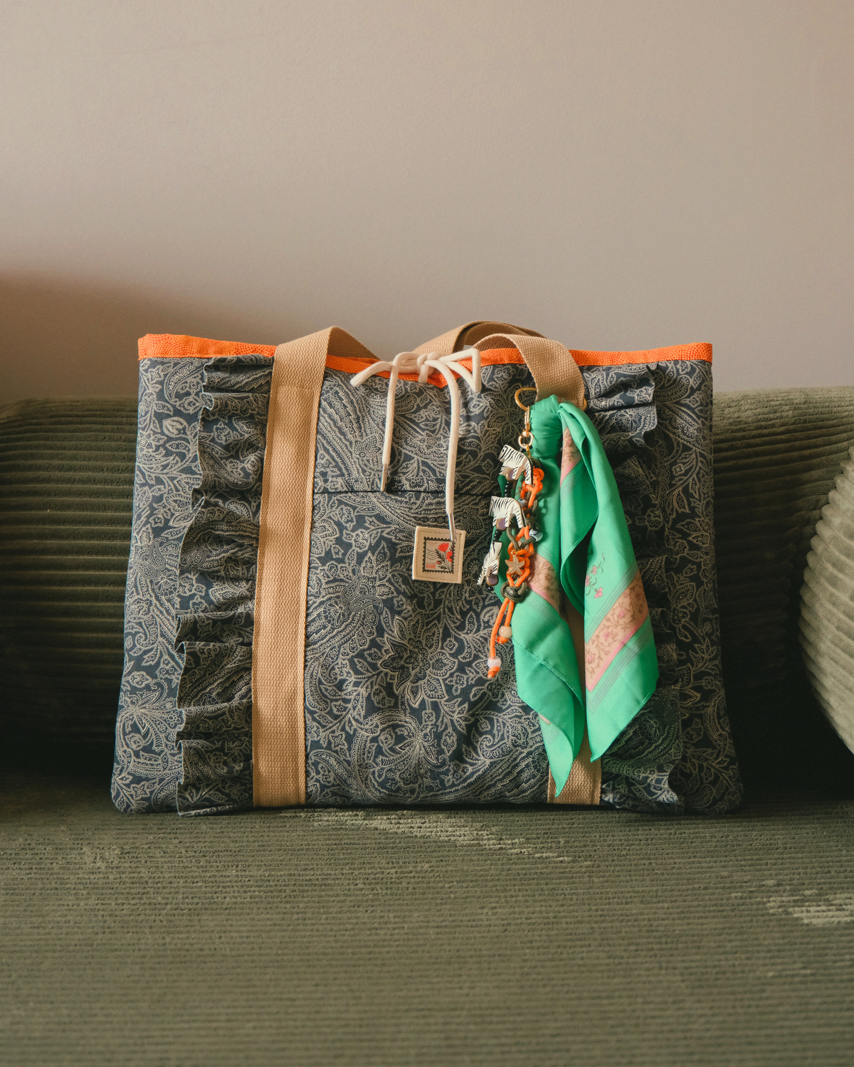 Bag For Overpackers | Paisley Tote Bag