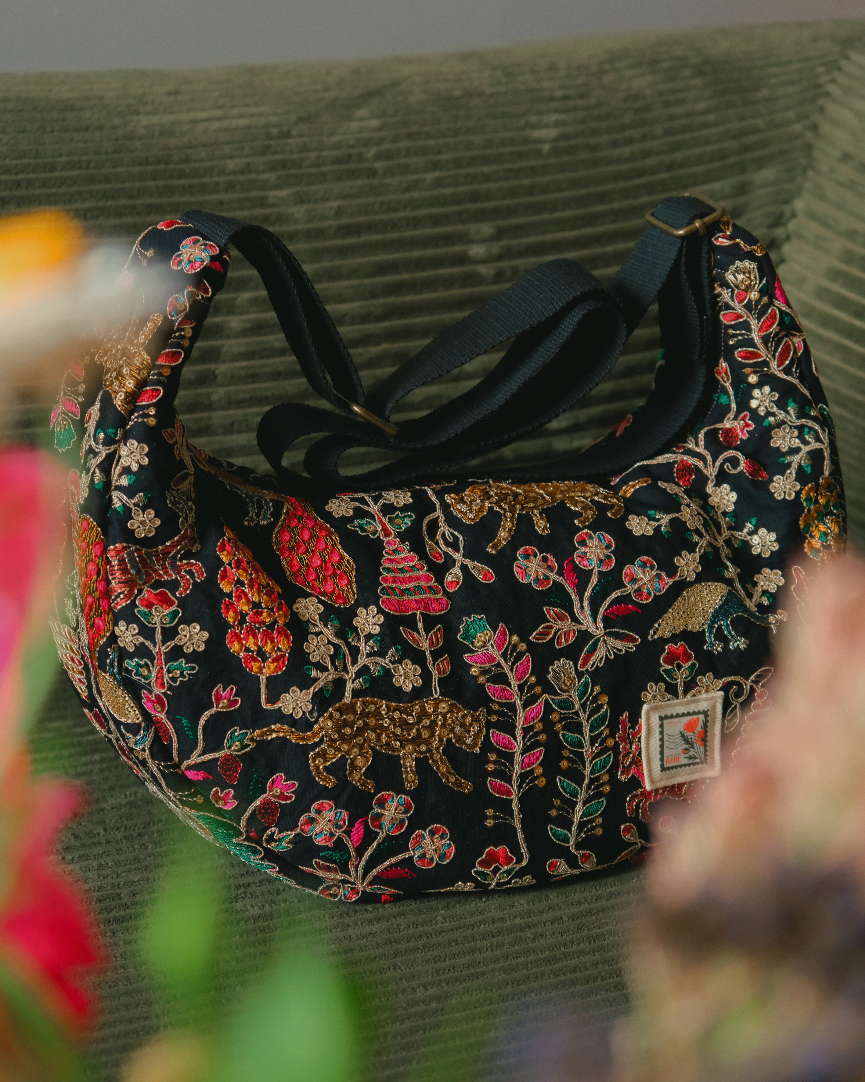 The Night Owl Crescent | Crossbody Bag