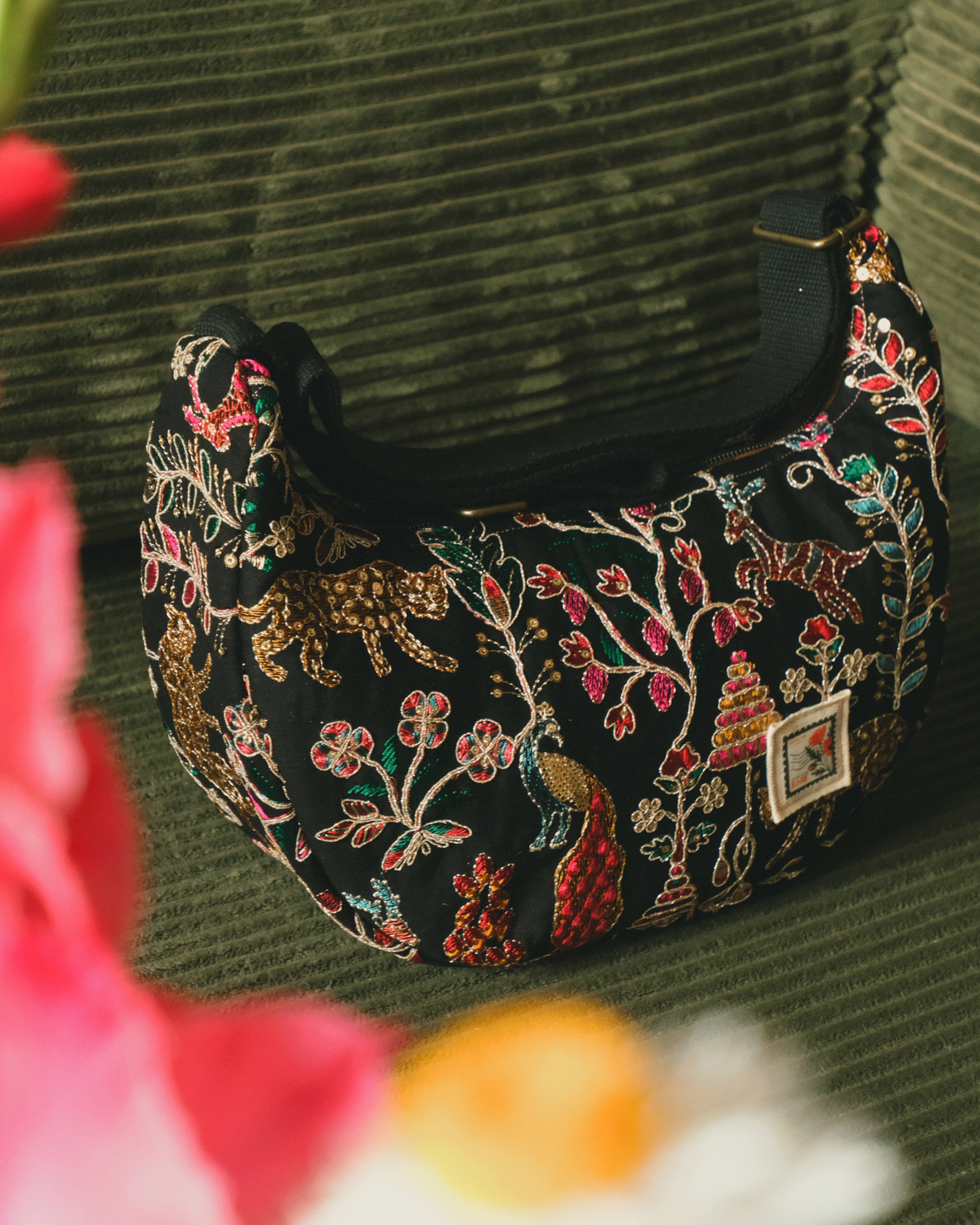 The Night Owl Crescent | Crossbody Bag