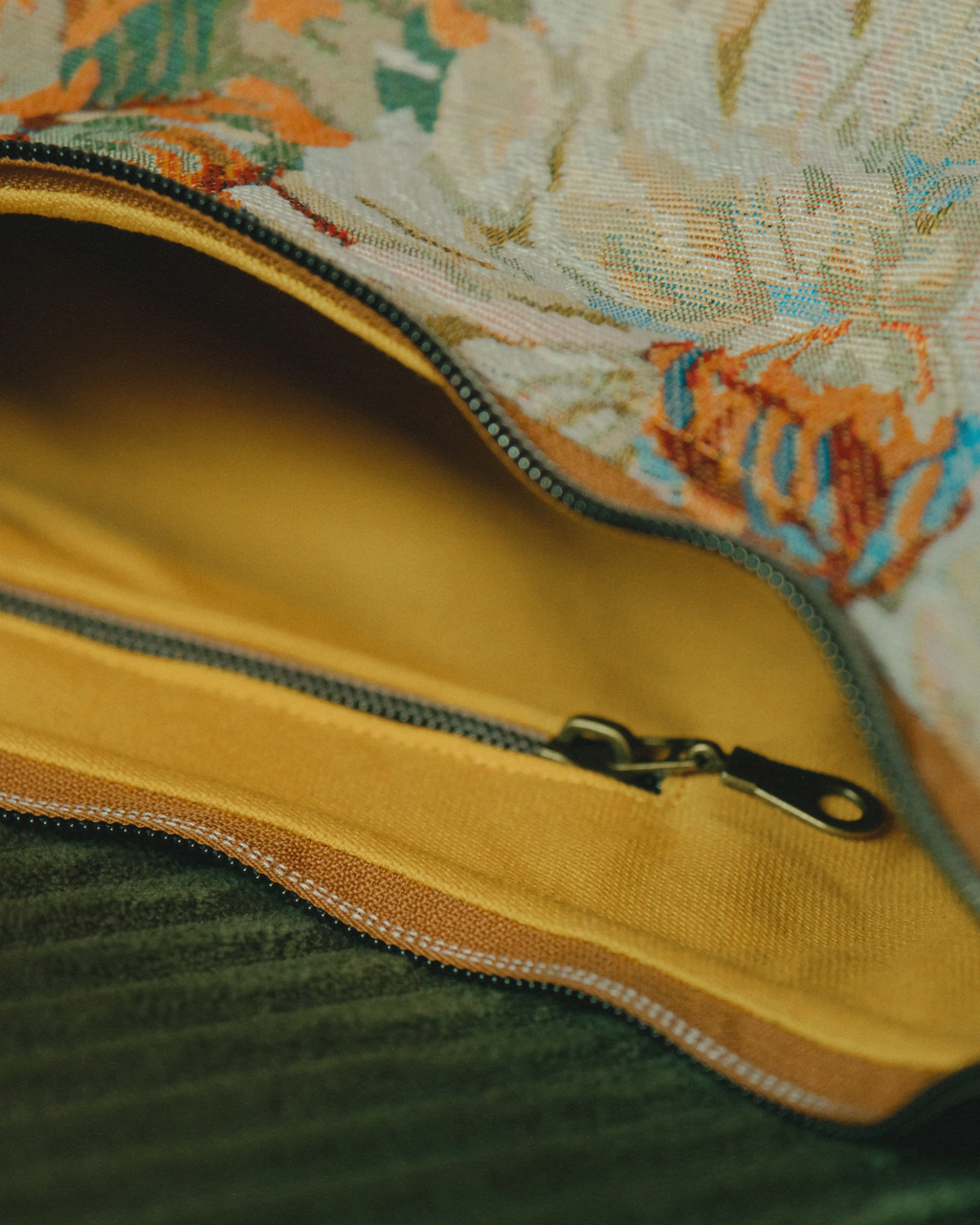 Orchard Bloom Crescent | Large Crossbody Bag
