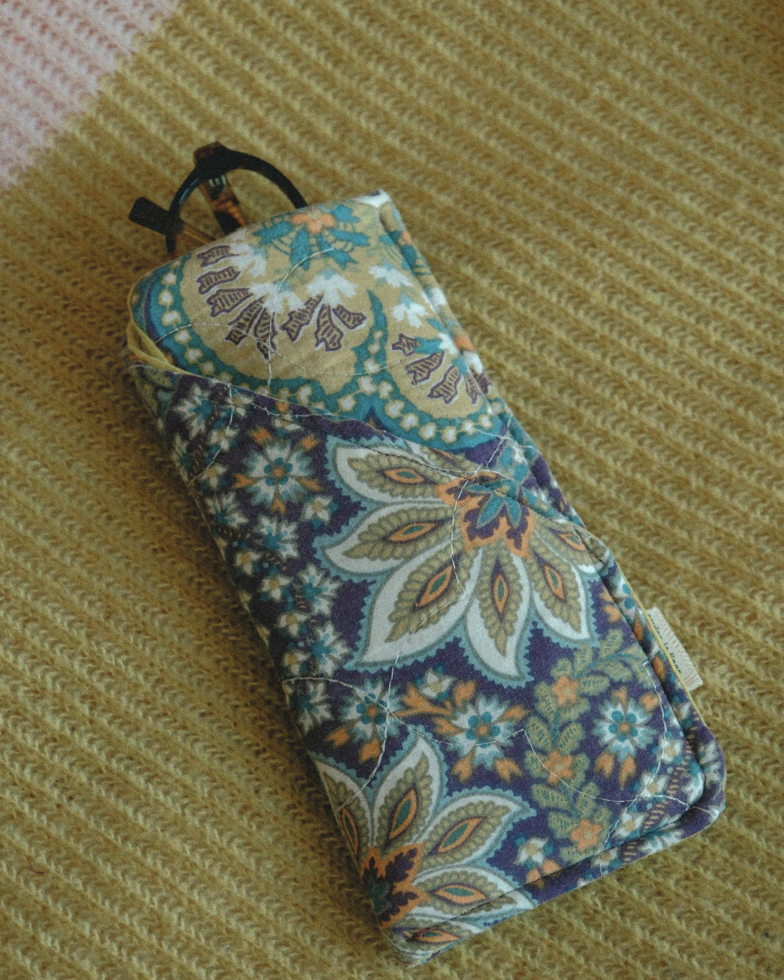 The Golden Hour Guard | Sunglasses Case