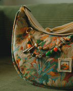 Harvest Moon Crescent | Small Crossbody Bag