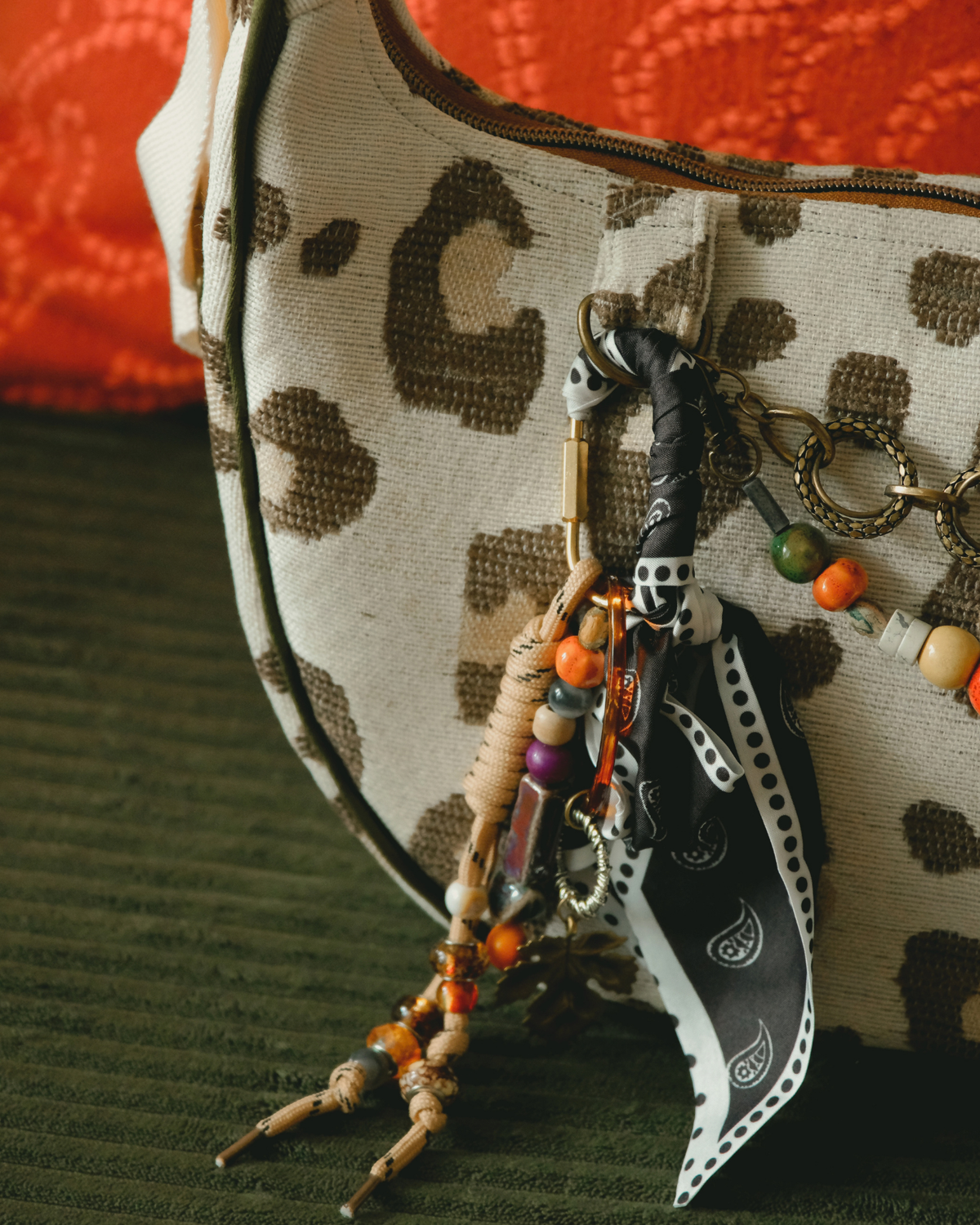 The Leopard Frame | Large Crossbody Bag