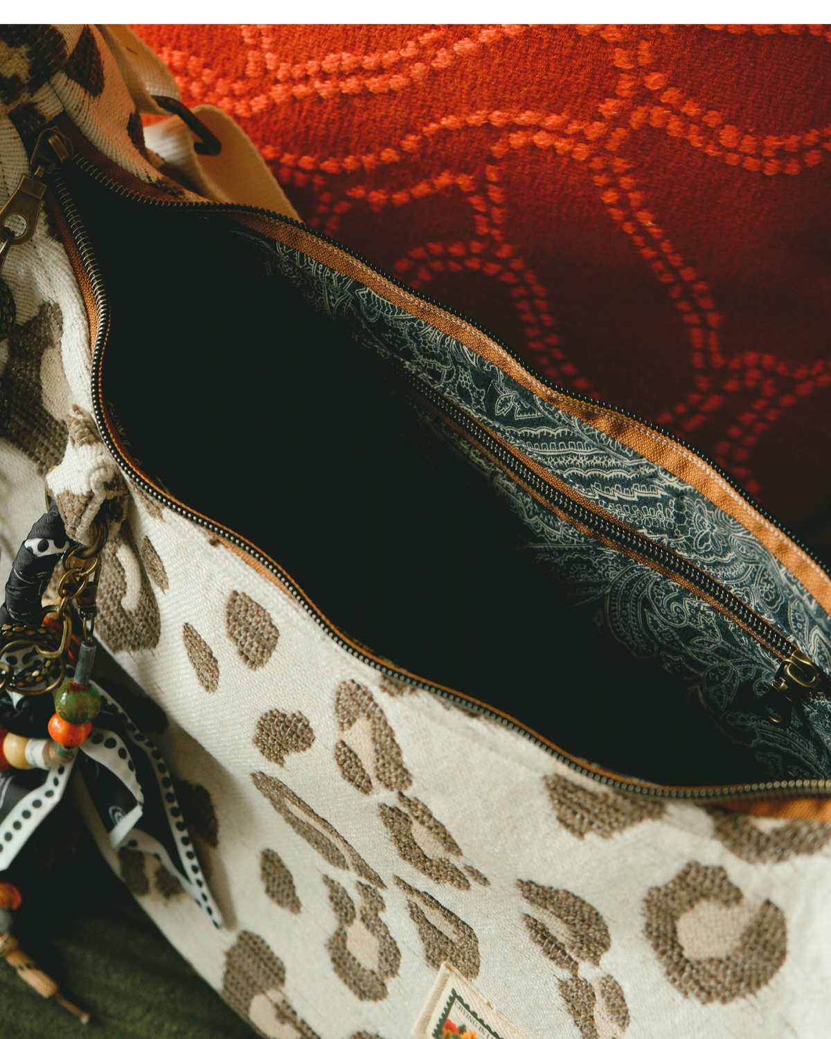 The Leopard Frame | Large Crossbody Bag