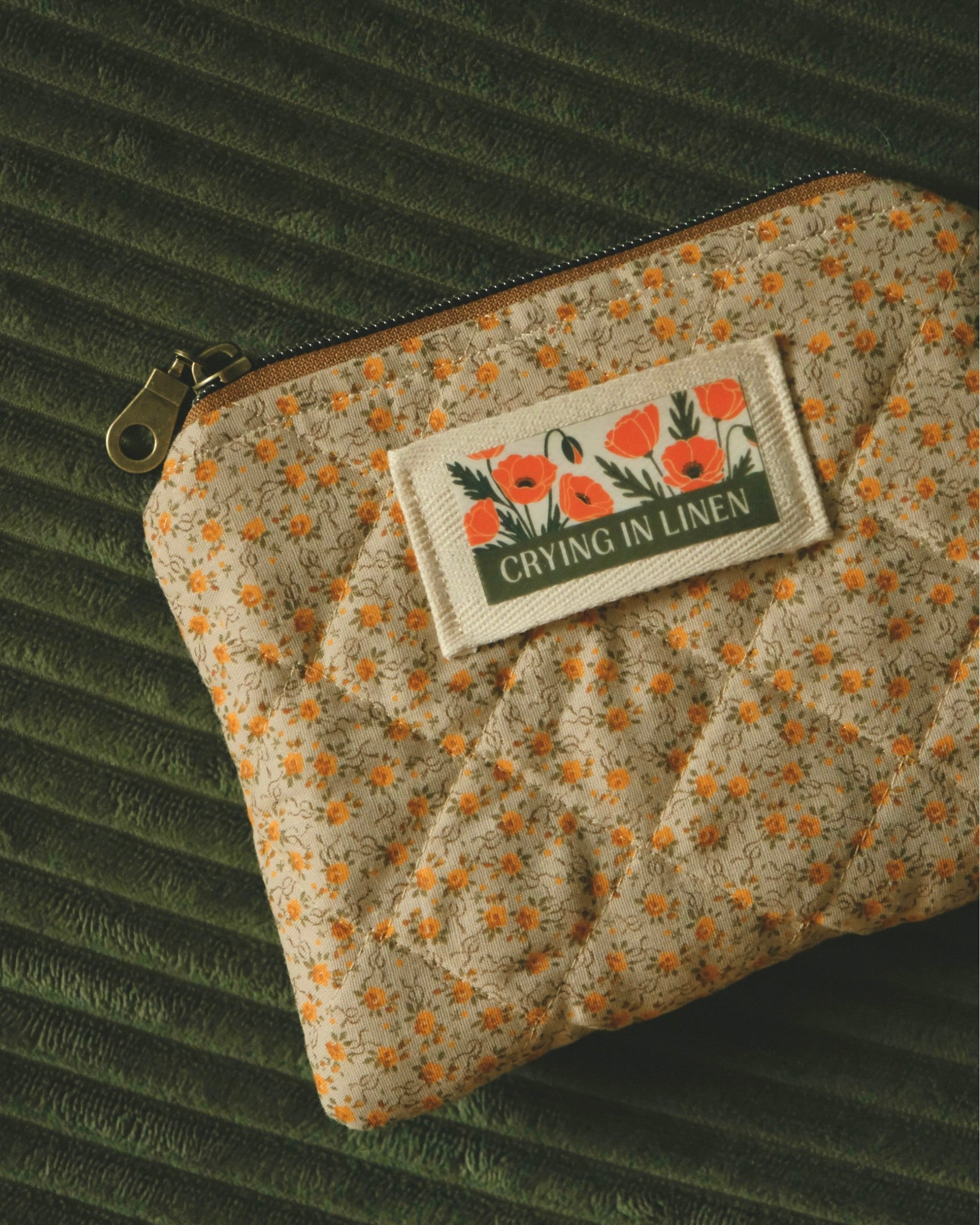 A Tiny Treasury: Poppy Mini Pouch