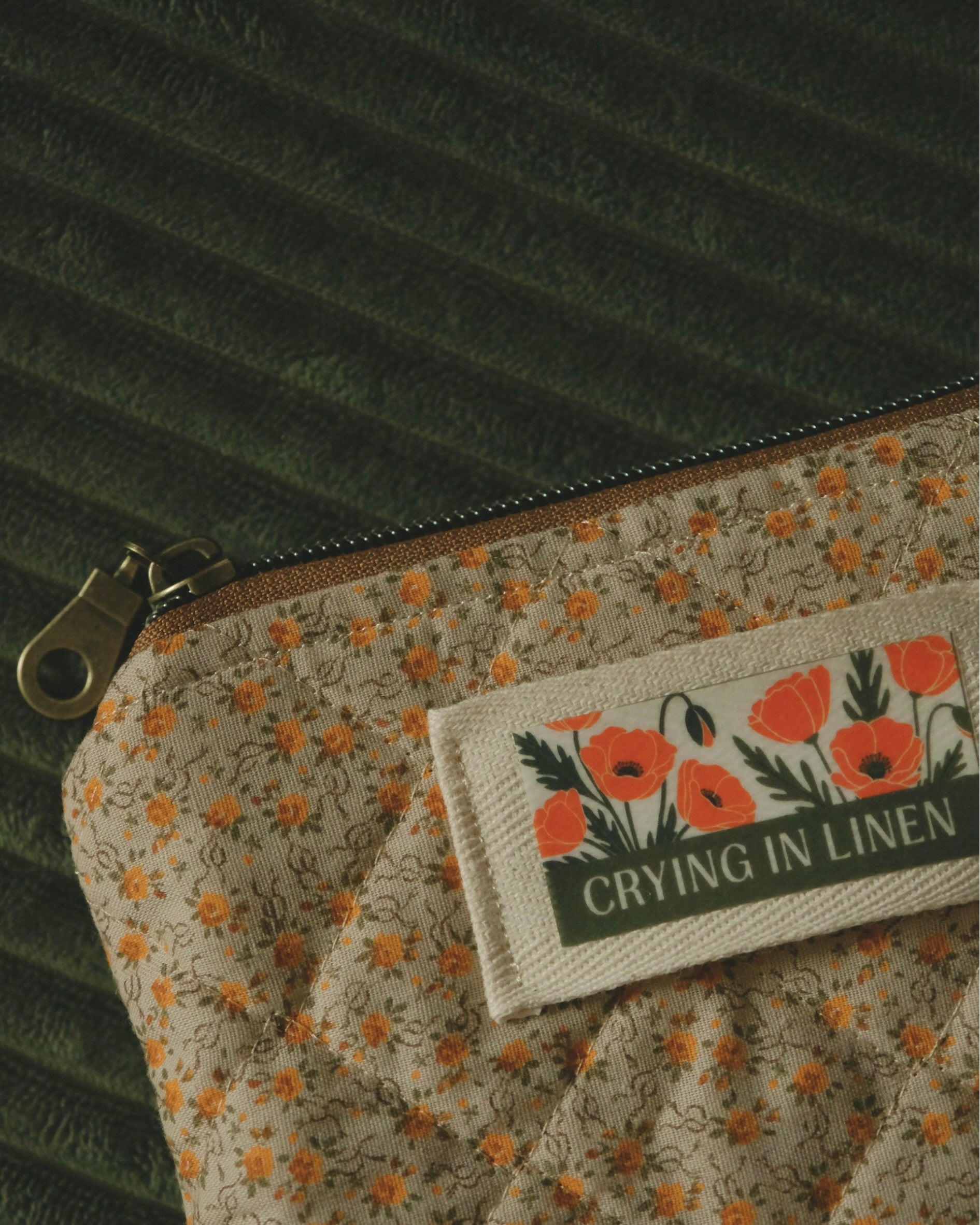 A Tiny Treasury: Poppy Mini Pouch