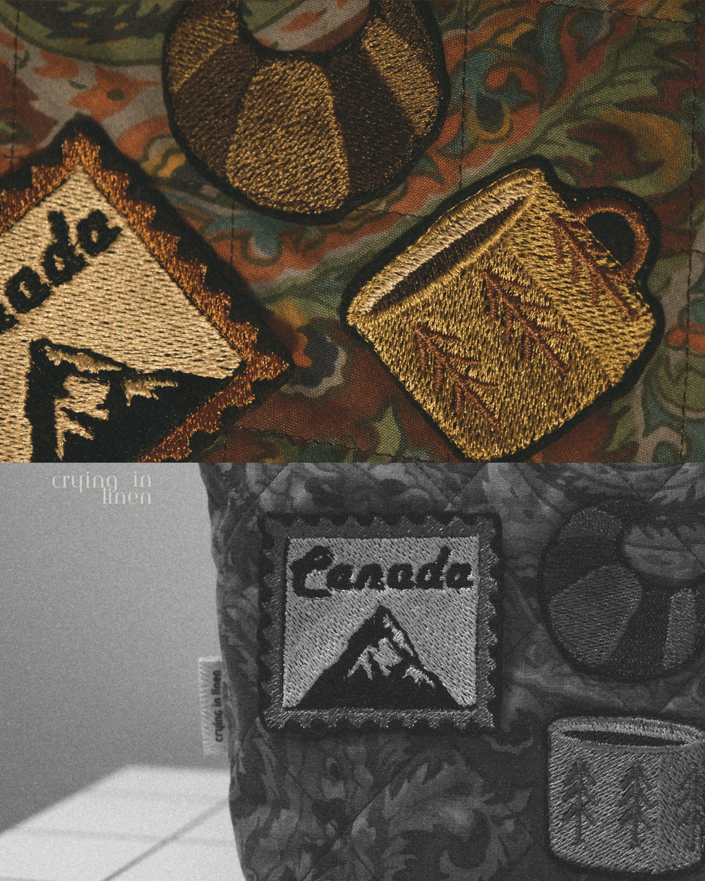 Postcards & Pastries | Quilted Pouch