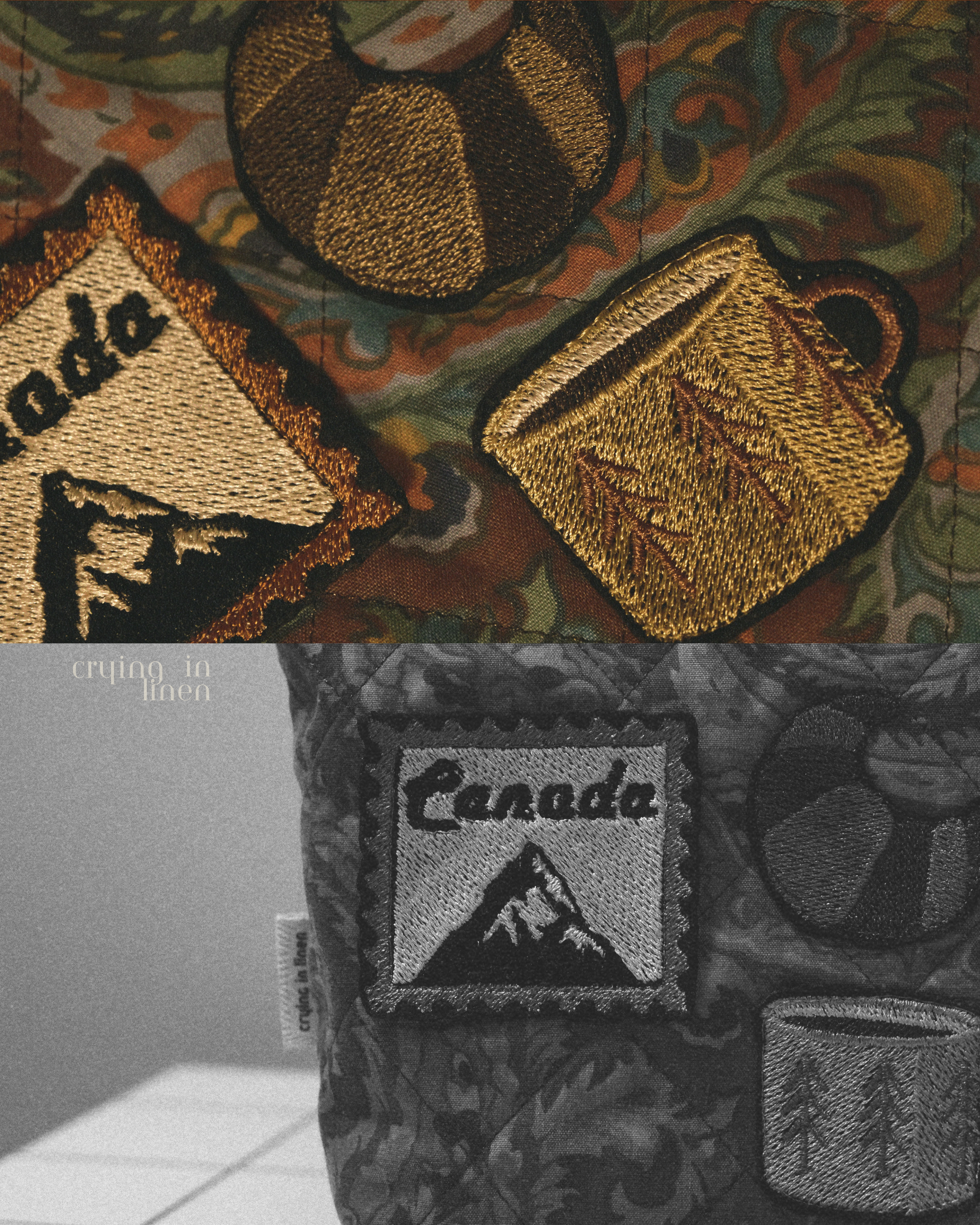 Postcards & Pastries | Quilted Pouch